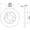 Image de Remschijf Gecoat 52803PRO 8DD355101241 Hella Pagid GmbH