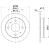 Image de Remschijf 50293 8DD355107171 Hella Pagid GmbH