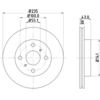 Image de Remschijf 8DD355107281 Hella Pagid GmbH
