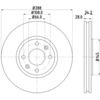 Image de Remschijf 8DD355107841 Hella Pagid GmbH