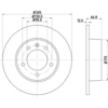 Image de Remschijf 8DD355108291 Hella Pagid GmbH