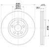 Image de Remschijf 8DD355108761 Hella Pagid GmbH