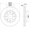 Image de Remschijf 54367 8DD355111781 Hella Pagid GmbH