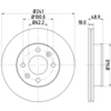Image de Remschijf 8DD355112791 Hella Pagid GmbH