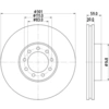 Image de Remschijf Gecoat 54776PRO 8DD355115531 Hella Pagid GmbH