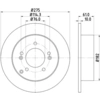 Image de Remschijf Gecoat 54858PRO 8DD355115991 Hella Pagid GmbH