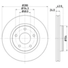 Image de Remschijf 8DD355117321 Hella Pagid GmbH