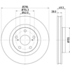 Image de Remschijf Gecoat 54688PRO 8DD355118561 Hella Pagid GmbH