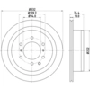 Image de Remschijf Gecoat 54673PRO 8DD355119091 Hella Pagid GmbH