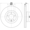 Image de Remschijf Gecoat 55136PRO 8DD355119521 Hella Pagid GmbH