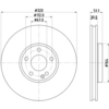 Image de Remschijf Gecoat 55580PRO 8DD355119701 Hella Pagid GmbH