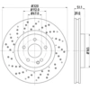 Image de Remschijf 8DD355120351 Hella Pagid GmbH