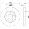 Image de Remschijf 8DD355120441 Hella Pagid GmbH