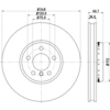 Image de Remschijf 8DD355120881 Hella Pagid GmbH