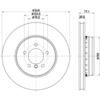 Image de Remschijf 8DD355120981 Hella Pagid GmbH