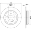 Image de Remschijf 8DD355122441 Hella Pagid GmbH