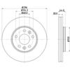 Image de Remschijf 8DD355122601 Hella Pagid GmbH