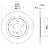 Image de Remschijf 8DD355122661 Hella Pagid GmbH