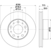 Image de Remschijven 8DD355122691 Hella Pagid GmbH