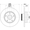Image de Remschijven 8DD355123251 Hella