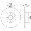 Image de Remschijven 8DD355123271 Hella Pagid GmbH