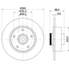 Image de Remschijven 8DD355123311 Hella Pagid GmbH
