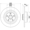 Image de Remschijven 8DD355123321 Hella Pagid GmbH
