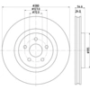 Image de Remschijven 8DD355125131 Hella Pagid GmbH