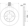 Image de Remschijf 8DD355125391 Hella Pagid GmbH
