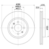 Image de Remschijf 8DD355125501 Hella Pagid GmbH