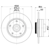 Image de Remschijf 8DD355126481 Hella Pagid GmbH