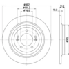 Image de Remschijf 8DD355126681 Hella