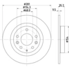 Image de Remschijf 8DD355126711 Hella Pagid GmbH