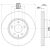 Image de Remschijf 8DD355126981 Hella Pagid GmbH