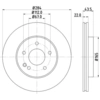 Image de Remschijf 8DD355127121 Hella Pagid GmbH