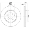 Image de Remschijf 8DD355127601 Hella Pagid GmbH