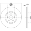 Image de Remschijven 8DD355127891 Hella Pagid GmbH