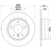 Image de Remschijf 8DD355128351 Hella Pagid GmbH
