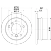 Image de Remschijf 8DD355128401 Hella Pagid GmbH