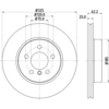 Image de Remschijf 8DD355128481 Hella Pagid GmbH
