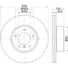 Image de Remschijf 8DD355128921 Hella Pagid GmbH