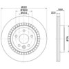 Image de Remschijf 8DD355129151 Hella Pagid GmbH
