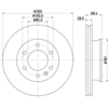Image de Remschijf 8DD355129281 Hella Pagid GmbH