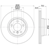 Image de Remschijf 8DD355129651 Hella Pagid GmbH