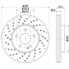Image de Remschijf 8DD355129681 Hella Pagid GmbH