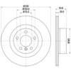Image de Remschijf 8DD355129811 Hella Pagid GmbH