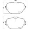 Image de Remblokkenset Schijfrem 8db 8DB355031711 Hella Pagid GmbH