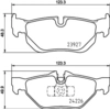 Image de Remblokkenset schijfrem 8DB355031781 Hella Pagid GmbH