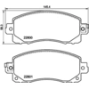 Image de Brake Pad Set Disc Brake 8db 8DB355039161 Hella Pagid GmbH