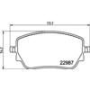 Image de Brake Pad Set Disc Brake 8db 8DB355039231 Hella Pagid GmbH